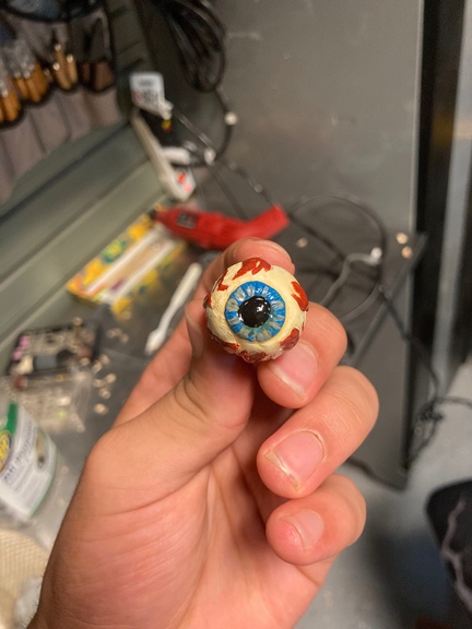 Eyeball carving